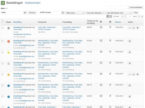 MaticCommerce Bestellingen